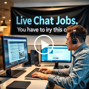 Live Chat Jobs - You Have to Try This One